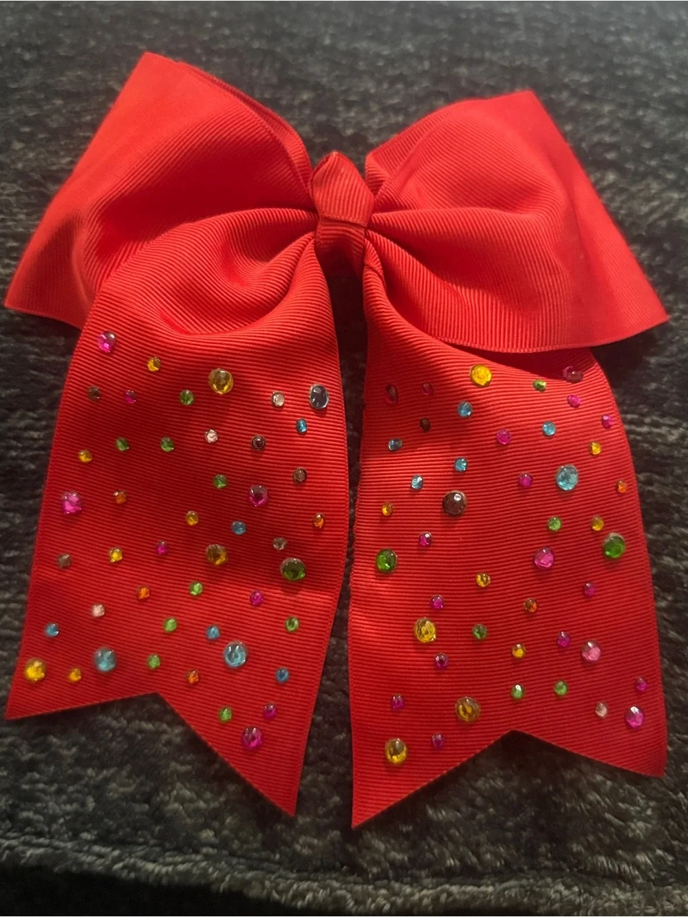 Handmade vibrant red